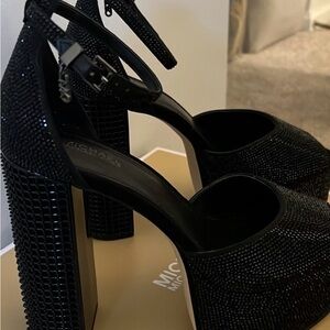 Michael Kors Glittering Black Heels